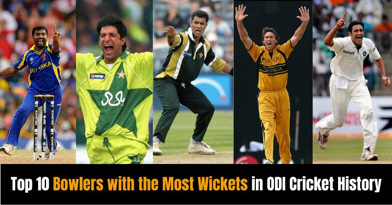 Top 10 Bowlers with the Most Wickets in ODI Cricket History