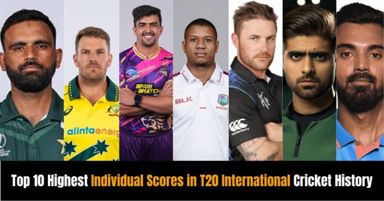 Top 10 Highest Individual Scores in T20 International Cricket History